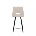 Tabouret bas CLARK beige