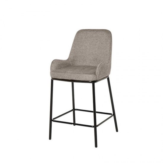 Tabouret bas MILTON taupe
