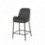 Tabouret bas MILTON gris foncé