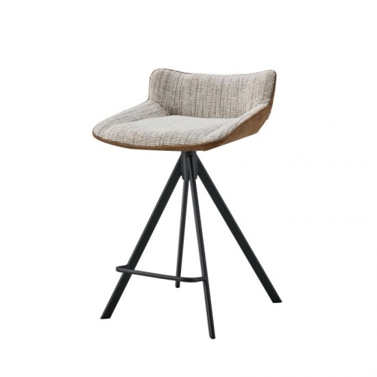 Tabouret bas GARY taupe