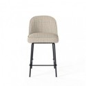 Tabouret bas NELSON taupe