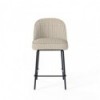 Tabouret bas NELSON taupe