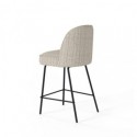 Tabouret bas NELSON taupe