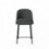 Tabouret bas NELSON gris foncé