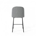 Tabouret bas NELSON gris clair