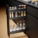 Casier à bouteilles extractible 3 Niveaux Nova Flat Latéral