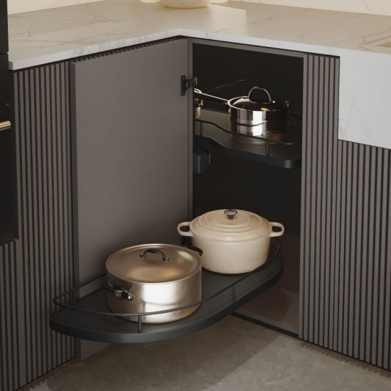 Plateau Coulissant Anthracite Dolphin I Compact