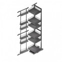 Colonne de Garde-Manger Anthracite Compact