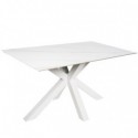 Table Fixe Joyce Blanc/Blanc