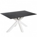 Table Fixe Joyce Noir/Blanc