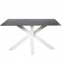 Table Fixe Joyce Noir/Blanc