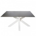 Table Fixe Joyce Gris/Blanc