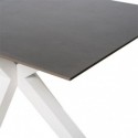 Table Fixe Joyce Gris/Blanc
