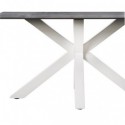 Table Fixe Joyce Gris/Blanc