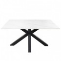 Table Fixe Joyce Blanc/Noir