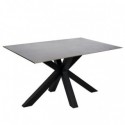 Table Fixe Joyce Gris/Noir