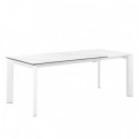 Table Ext. Tamara 160 Blanc/Blanc