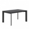 Table Ext. Tamara 160 Noir/Noir