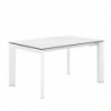 Table Ext. Lisa 140 Blanc/Blanc