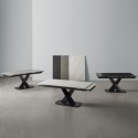 Table Extensible Valeri 160 Noir/Noir
