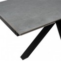 Table Ext. Valeri 160 Gris/Noir