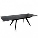 Table Ext. Kelly 160 Noir/Noir