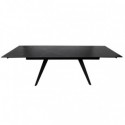 Table Ext. Kelly 160 Noir/Noir