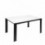 Table Ext. Janet 140 Blanc/Noir