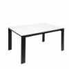 Table Ext. Janet 140 Blanc/Noir