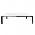 Table Ext. Janet 140 Blanc/Noir