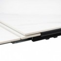 Table Ext. Janet 140 Blanc/Noir