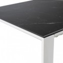 Table Ext. Janet 140 Noir/Blanc
