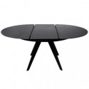 Table Ext. Luna 130 Noir/Noir