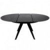 Table Ext. Luna 130 Noir/Noir