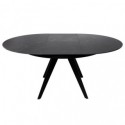 Table Ext. Luna 130 Noir/Noir