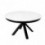 Table Ext. Zuri 130 Blanc/Noir
