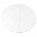 Table Ext. Zuri 130 Blanc/Noir