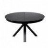Table Ext. Zuri 130 Noir/Noir