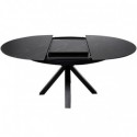 Table Ext. Zuri 130 Noir/Noir
