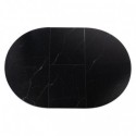 Table Ext. Zuri 130 Noir/Noir