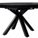 Table Ext. Zuri 130 Noir/Noir