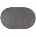 Table Ext. Zuri 130 Gris/Noir