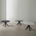 Table Ext. Zuri 130 Gris/Noir