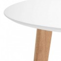 Table Fixe Monna 100 Blanc/Chêne
