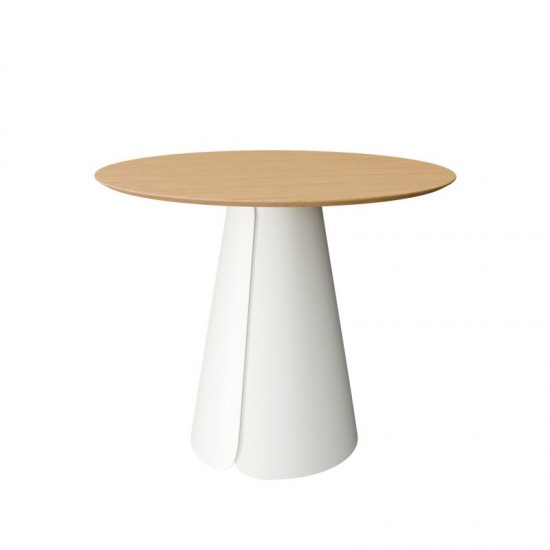 Table Fixe Daisy 100 Chêne/Blanc