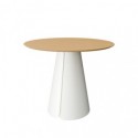 Table Fixe Daisy 100 Chêne/Blanc