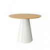 Table Fixe Daisy 100 Chêne/Blanc