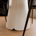 Table Fixe Daisy 100 Chêne/Blanc
