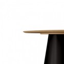 Table Fixe Daisy 100 Chêne/Noir