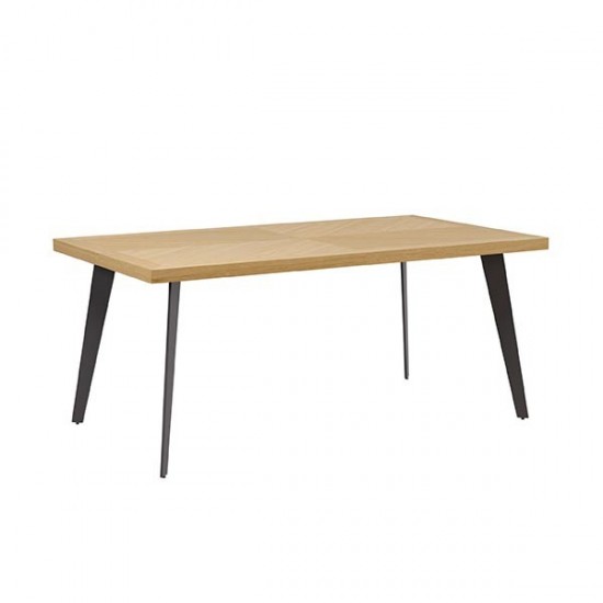 Table Fixe Randy Chêne/Noir